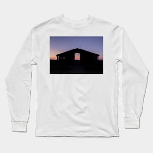 Sunset at picnic area Long Sleeve T-Shirt